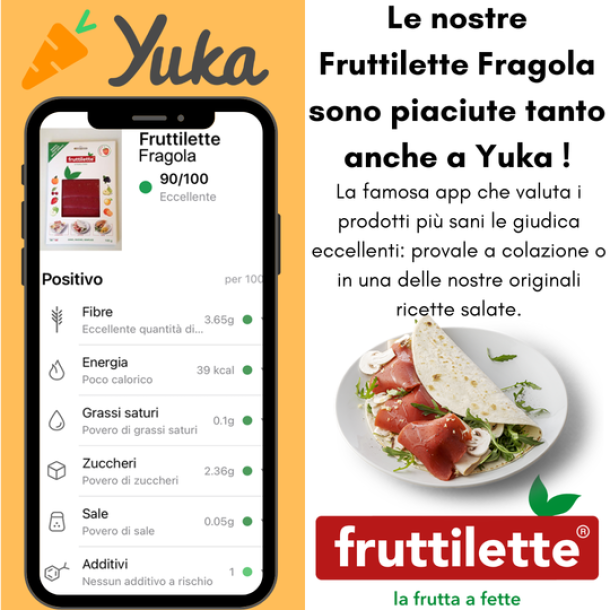 Fruttilette Fragola e Yuka