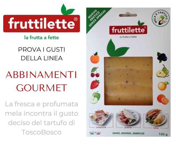Fruttilette Abbinamenti Gourmet Mela e Tartufo