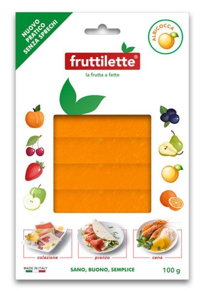 Fruttilette Albicocca busta 100 grammi