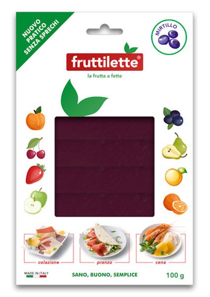 Fruttilette Mirtillo busta 100 grammi