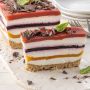 Cheesecake farcita con Fruttilette vari gusti frutta