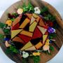 Carpaccio di Manzo con Fruttilette Fragola, basilico, scorza di limone