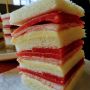 Tramezzino Fruttilette Fragola prosciutto e formaggio